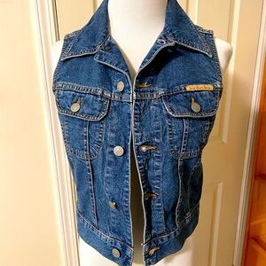 Vintage Sisley denim vest